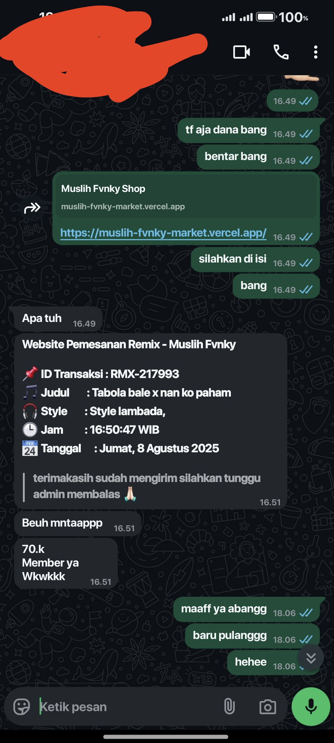 Testimoni 1